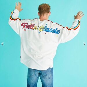 Disney Store - Mickey and Friends Spirit Crew Long Sleeve Jersey For Adults